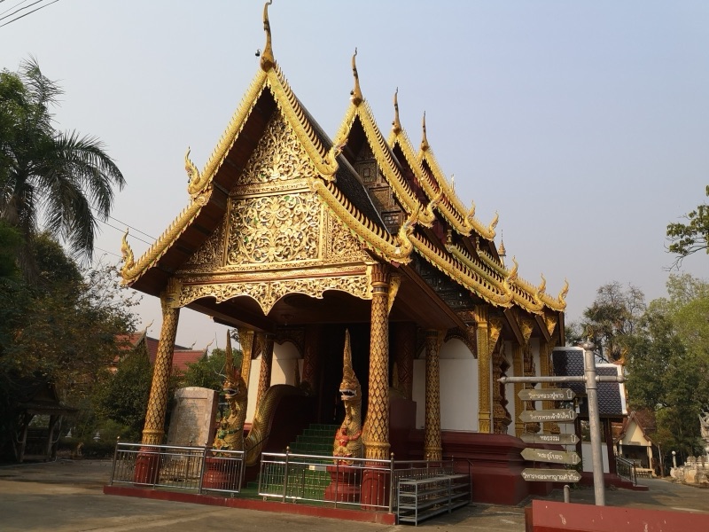 วิหารวัดนันทาราม อำเภอเมืองเชียงใหม่ ศูนย์กลางของชุมชนชาวไทขึนผู้ทำเครื่องเขิน